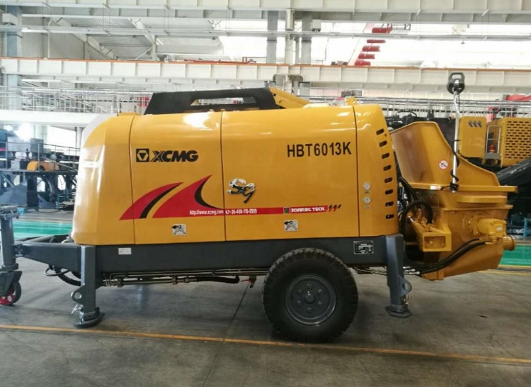 XCMG Manufacturer HBT6013K Portable Trailer Concrete Pump with Good Price